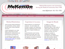 Tablet Screenshot of mckenzieillustrations.com